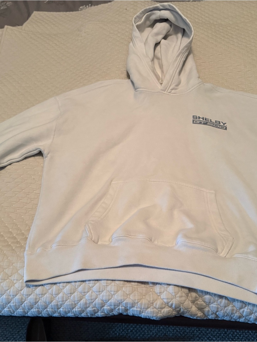 Shelby GT500 White Men's Hoodie Sweatshirt